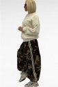 pantalone in cotone military